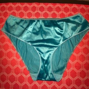 VINTAGE Victoria’s Secret 2nd skin satin pantiesXL
